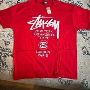 Stussy World Tour Pigment Dyed Shirt